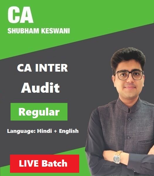 Picture of CA Inter Audit (Regular Batch) For Nov 2023 and onwards By CA Shubham Keswani