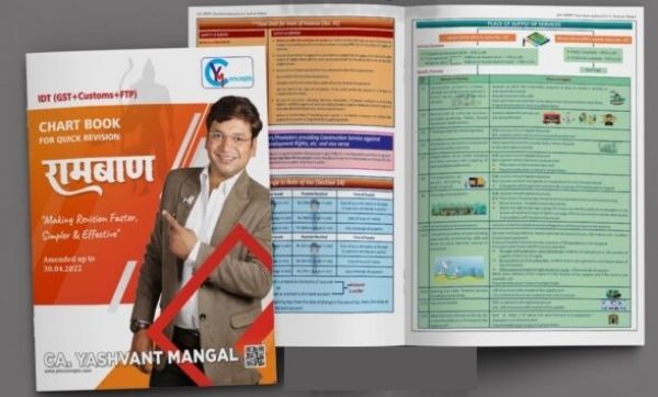 Picture of CA Final IDT - RamBaan Chart Book by CA. Yashvant Mangal