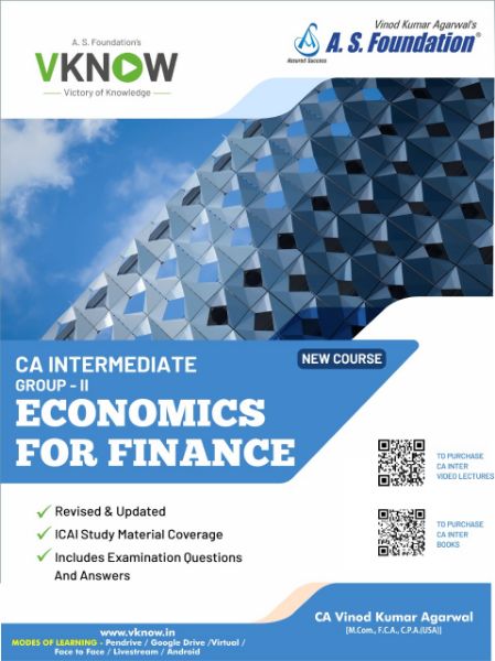 Picture of eBook Inter Economics For Finance by CA Vinod Kumar Agarwal