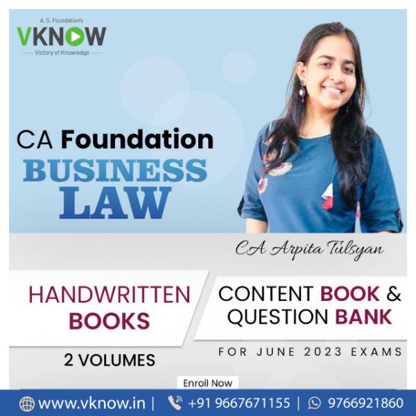 Picture of Books CA Foundation Business Law by CA Arpita Tulsyan