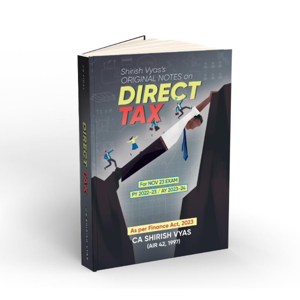 Picture of Book CA FINAL DT by CA Shirish Vyas