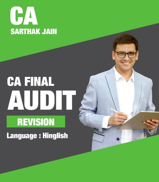 Picture of CA FINAL AUDIT FASTER BATCH by CA Sarthak Jain