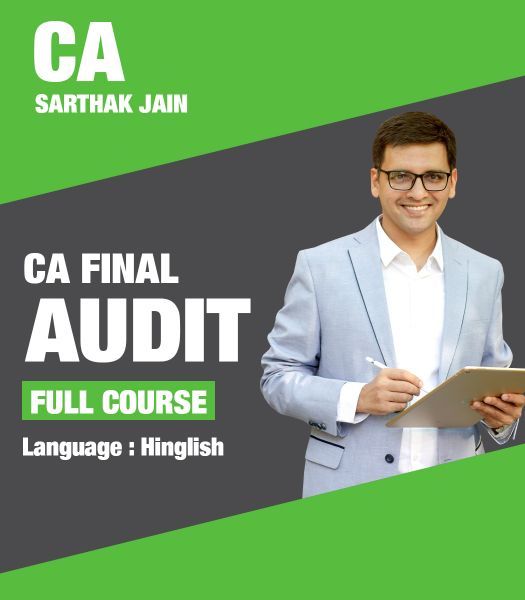 Picture of CA Final Audit Regular Batch by CA Sarthak Jain (Live Batches)