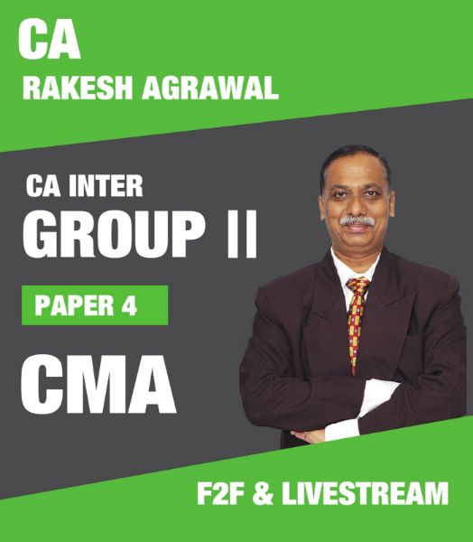 Picture of CA Inter Cost and Management Accounting - F2F at Pune  & Live @ Home Batch by CA Rakesh Agrawal
