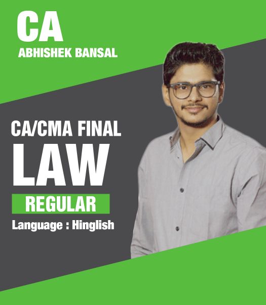 Picture of CA/CMA Final Law Regular - For Nov/Dec 2023