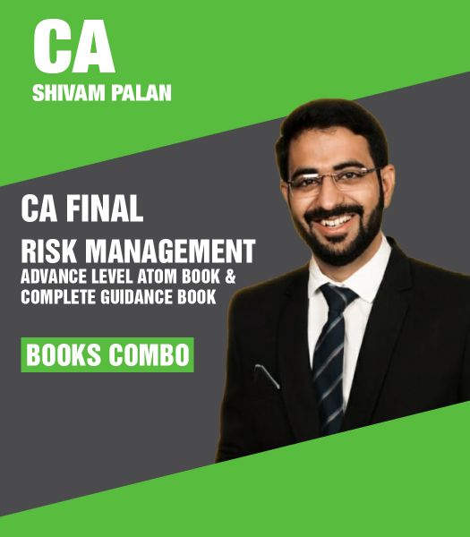 Picture of Risk Management CA Final Books Combo: Advance Level ATOM Book & Complete Guidance Book for Nov 23 & Onwards