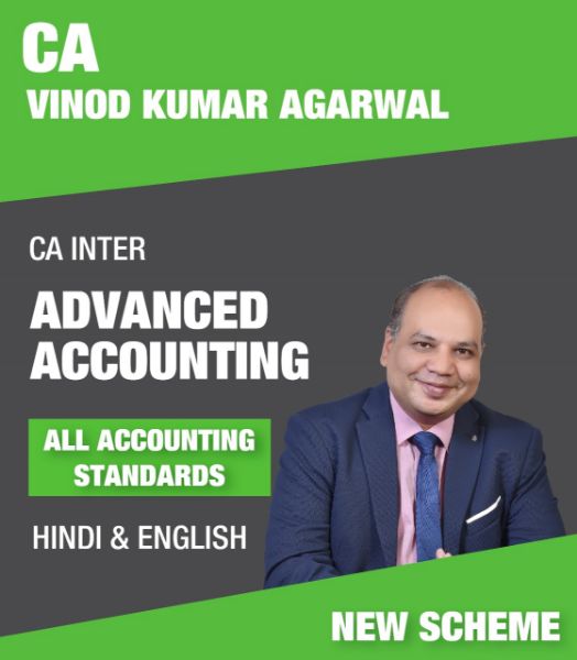 Picture of CA Inter Advanced Accounting All Accounting Standards English New Scheme By CA Vinod Kumar Agarwal
