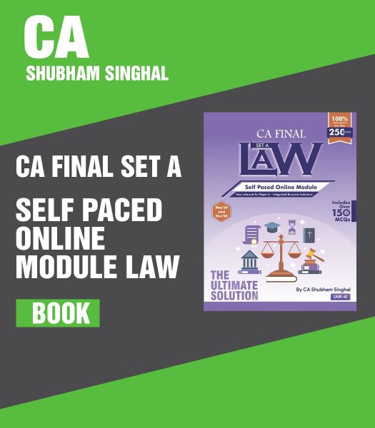 Picture of CA Final Set A – Self Paced Online Module – Law