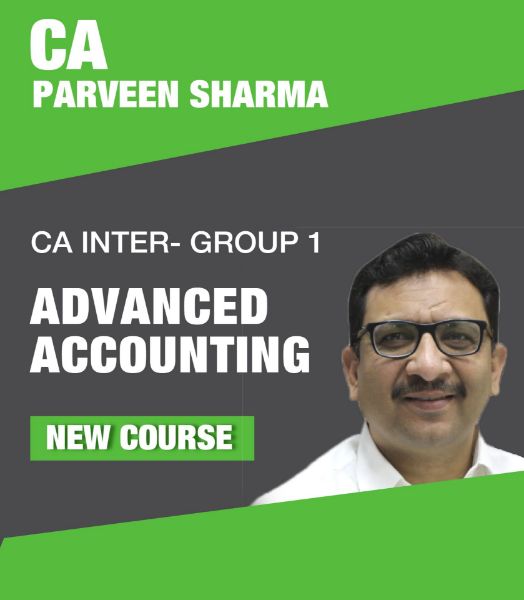 Picture of CA Inter Group -1 (New Course)-Advanced Accounting (ADV-ACC) by CA Parveen Sharma