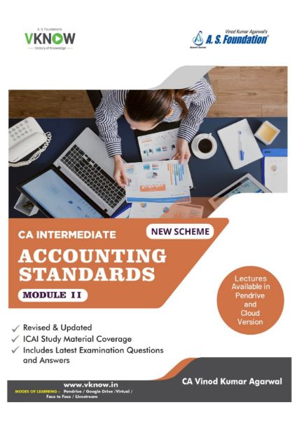 Picture of Book CA INTER ACCOUNTING STANDARD By CA Vinod Kumar Agarwal