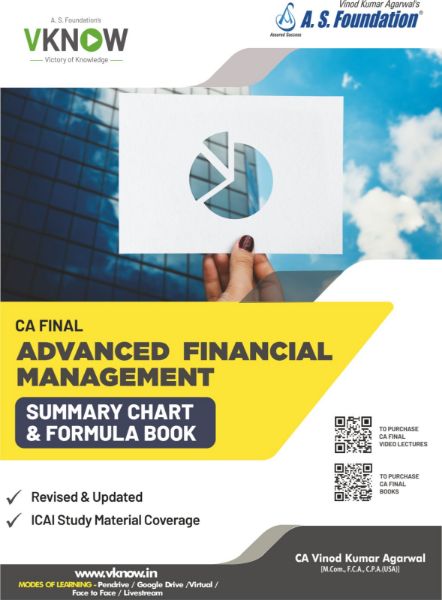 Picture of CA FINAL AFM SUMMARY CHART BOOK