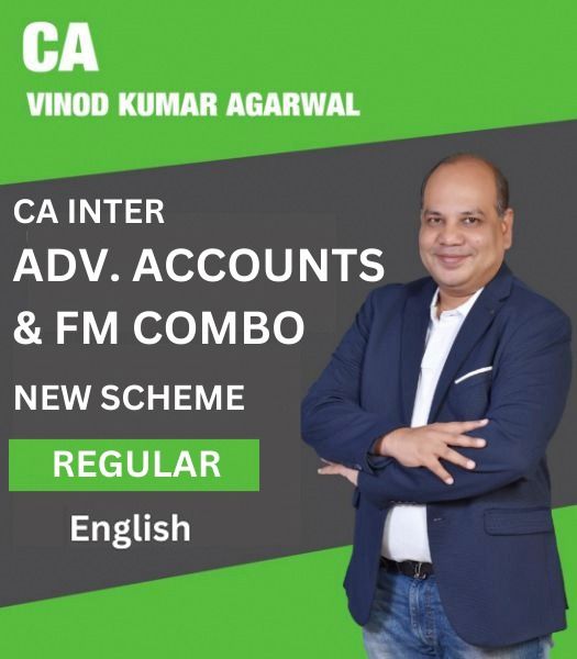 Picture of CA Intermediate Advanced Accounts and Financial Management (New Scheme, English)