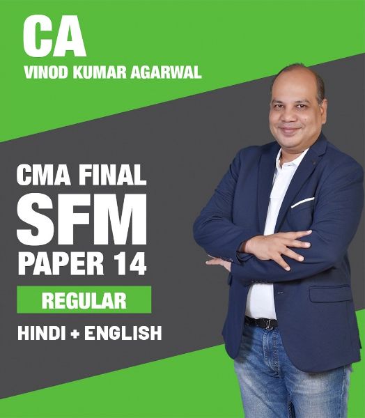 Picture of CMA Final Strategic Financial management Paper 14 Hinglish New Scheme By CA Vinod Kumar Agarwal