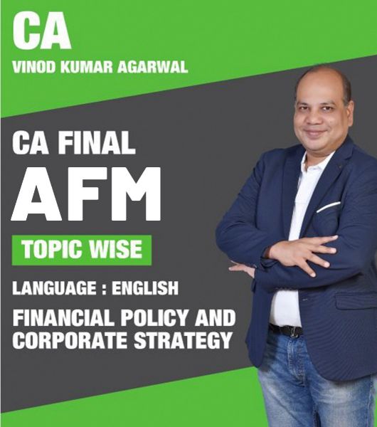 Picture of CA FINAL AFM FINANCIAL POLICY AND CORPORATE STRATEGY
