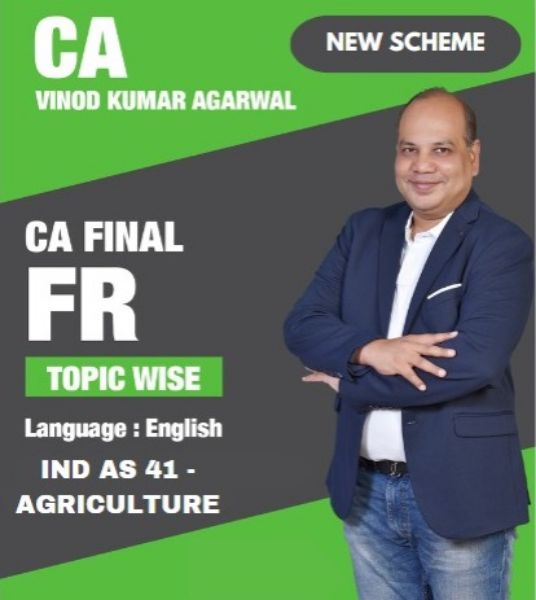 Picture of CA FINAL FR IND AS 41 - AGRICULTURE