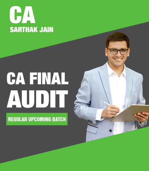 Picture of CA Final Audit Regular Upcoming Batch By CA Sarthak Jain