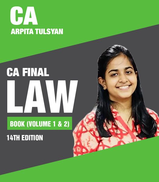 Picture of CA Final - Law Book (Volume 1 & 2)(For Self Paced Online Module - Set A & LawPortion of Paper 6 -Integrated Business Solutions)