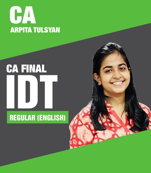 Picture of CA Final IDT‐ Regular (English) By CA Arpita Tulsyan