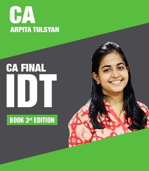 Picture of CA Inter IDT Book By CA Arpita Tulsyan