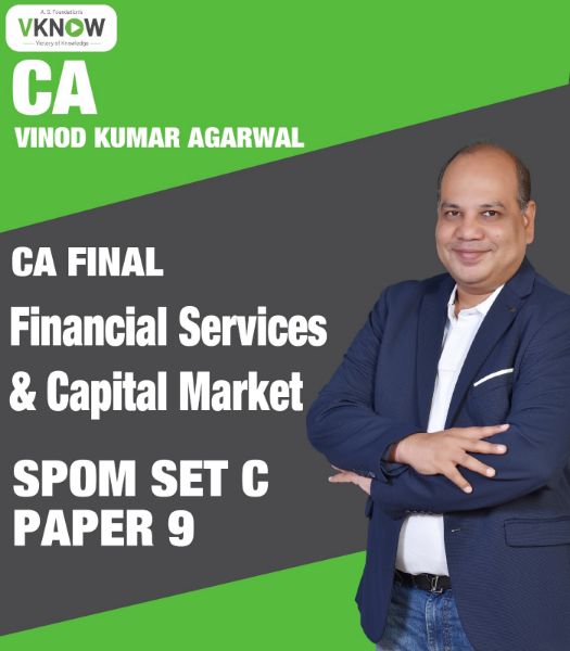 Picture of CA Final Financial Services and Capital Market (SPOM Set C- Paper 9)